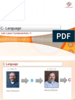 C-Language: Lets Learn Fundamentals !!
