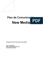 Plan de Comunicación New Media