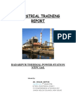 NTPC - Industrial Training Report