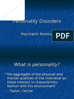 Personality Disorders Psychiatric Nursing