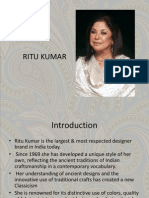 Ritu Kumar Fashion Designer