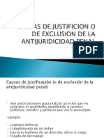 Causas de Justificacion