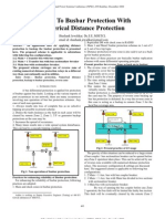 Backup To Busbar Protection With Numerical Distance Protection