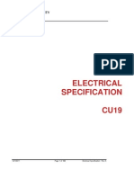 2011 01 12 Electrical Specification CU19