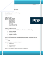 Module 1-Principle of Teaching