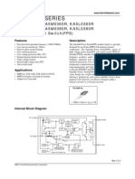 KA5x03xx-SERIES: KA5H0365R, KA5M0365R, KA5L0365R KA5H0380R, KA5M0380R, KA5L0380R Fairchild Power Switch (FPS)