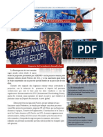 FECOPA Reporte Presidencia 2013