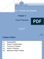 Chapter 4 - Circuit Theorems