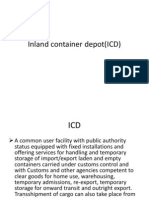 Inland Container Depot (ICD)