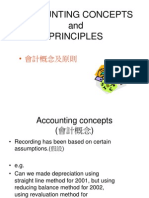 Accounting Concepts and Principles