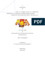 Comparative Study Among Parle, Perfetti, Britannia & HLL