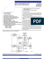 Cmos Asynchronous Fifo 256 X 9, 512 X 9 and 1,024 X 9 IDT7200L IDT7201LA IDT7202LA