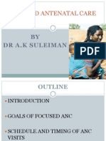 Focused Antenatal Care