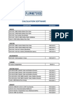 Calculation Software