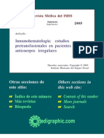 Anticuerpos Irregulares Inmunohematologia