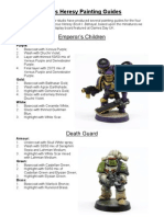 Horus Heresy Painting Guide