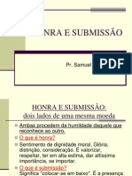 Estudo HONRA E SUBMISSÃO