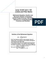 Course 18.327 and 1.130 Wavelets and Filter Banks