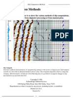 Dip Computation Methods