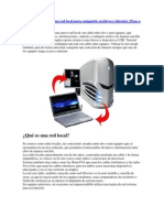 Crear y Configurar Una Red Local para Compartir Archivos e Internet PDF