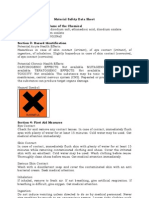 MSDS Oxalic Acid