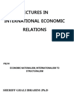 Lectures On International Economic Relations