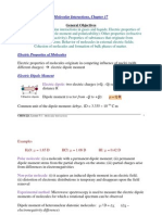 Molecular Interactions, Chapter 17: General Objectives