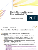 Flexi MultiRadio Preparation Exercise