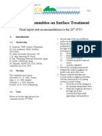 ITTC Surface Treatment