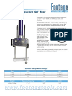 Hydraulic Squeeze Off Tools