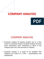 3 Company Analysis