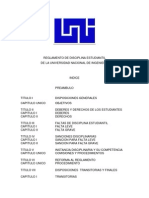 Reglamento de Diciplina Estudiantil