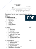 Numerical Methods