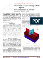 Performance Improvement of FinFET Using Nitride Spacer