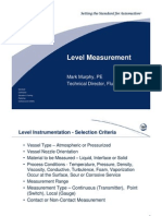 Level Measurement ISA