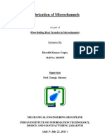 Fabrication of Microchannel