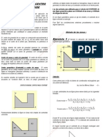 Centro de Gravedad - Centroide PDF