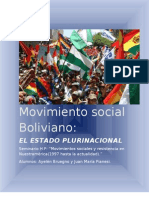 Movimientos Sociales Bolivia