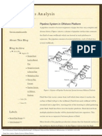 Piping Stress Analysis Pipeline System in Offshore Platform