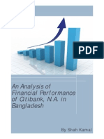 An Analysis of Financial Performance