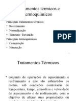 Tratamentos Térmicos e Termoquímicos