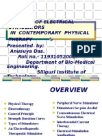 The Role of Electrical Stimulators in Contemporary Physical Therapy