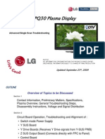 LG 42PQ30 Plasma TV Single Scan Troubleshooting Training Manual 1 PDF