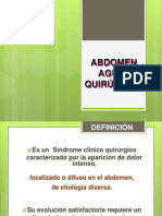 Abdomen Agudo Quirúrgico