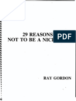 Twenty-Nine Reasons Not To Be A Nice Guy