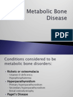 Metabolic Bone Diseases