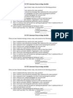 IGCSE Literature Essay Writing Checklist