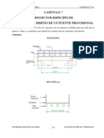 Proyectos Específicos - Puente Provisional