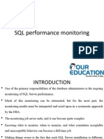 Monitoring SQL Server Performance