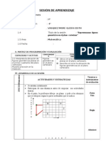 SESIÓN Figuras en Plano Cart. 4to Grado Gledis